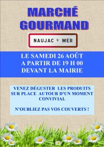 marché gourmand 2017