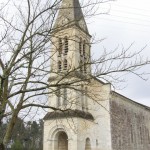 Eglise Sainte-Philomène (1852 et 1893).
Première église construite par l'architecte E. BONNORE de Lesparre.